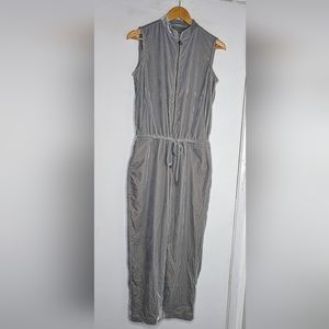Wildfang Gray Sleeveless Jumpsuit